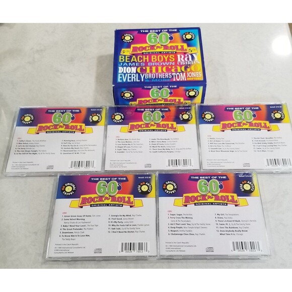 The best of the 60's Rock n' Roll 5 cd box set original artists over 40 artists - Picture 3 of 12